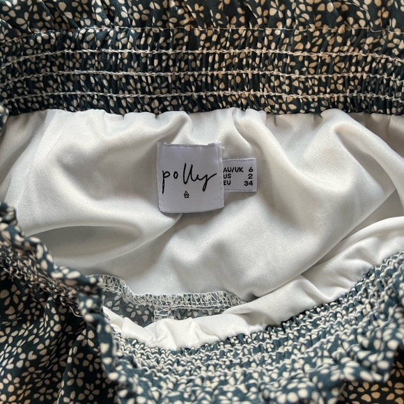 Women's Floral ruffle skirt - Picture 2 of 2